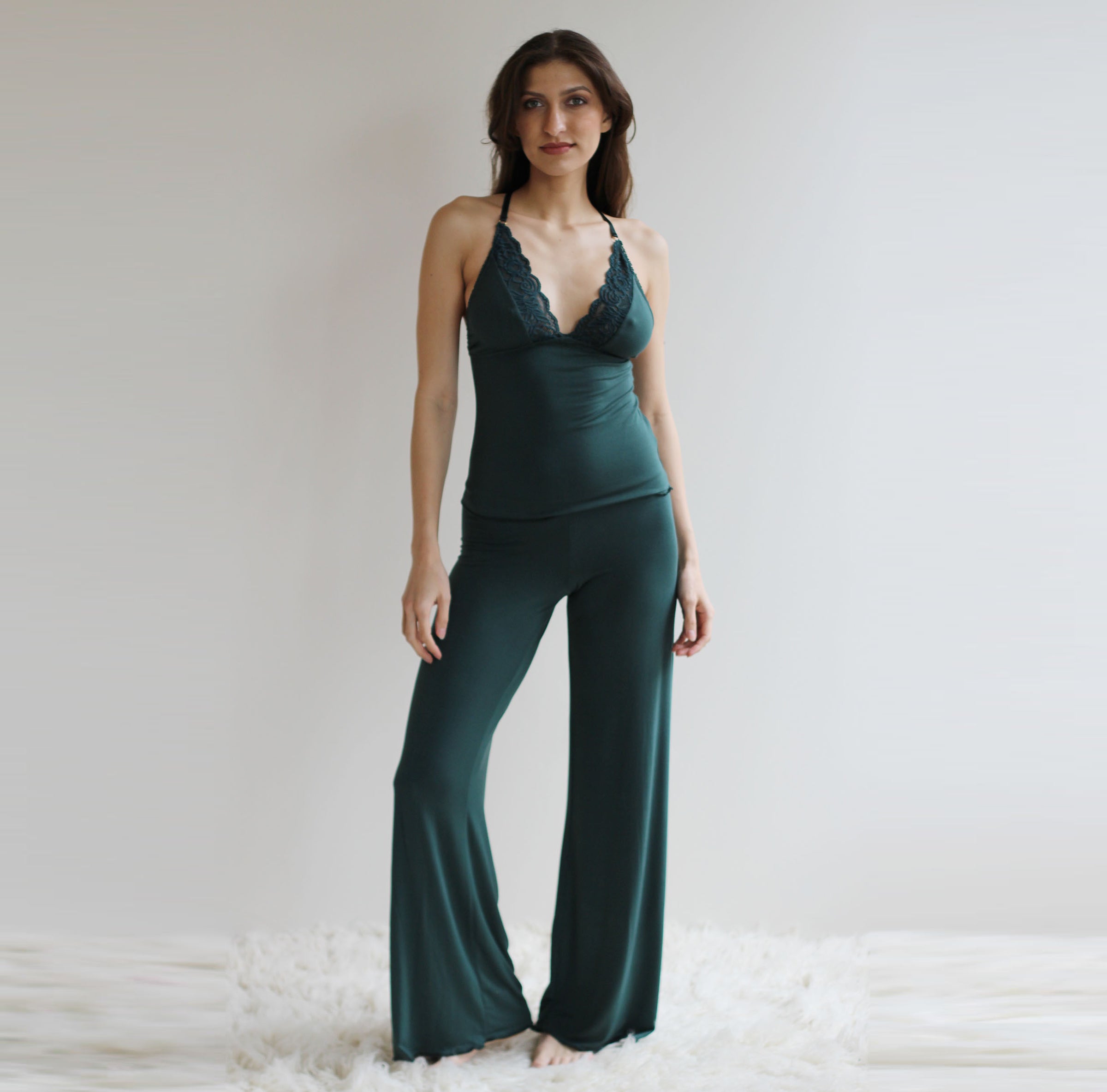 Mesh Panties with Lace Trim – Sandmaiden Sleepwear