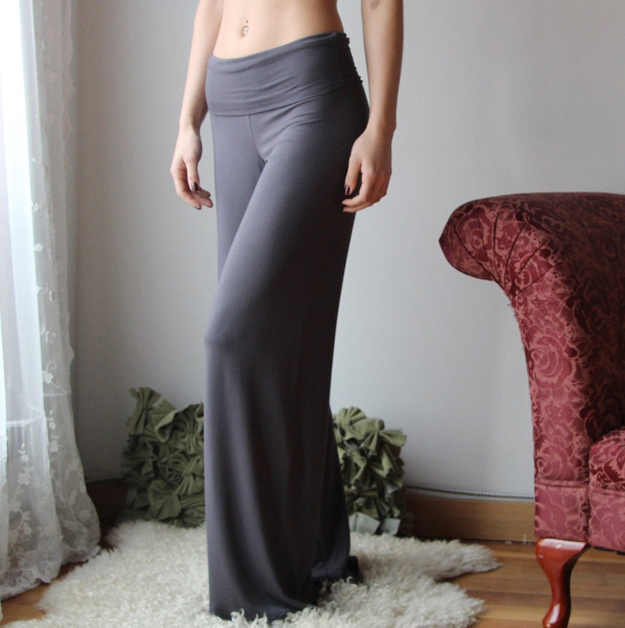 Bamboo Lounge Pants with Foldover Waistband