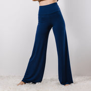 Wide Leg lounge pants with a Foldover Waist