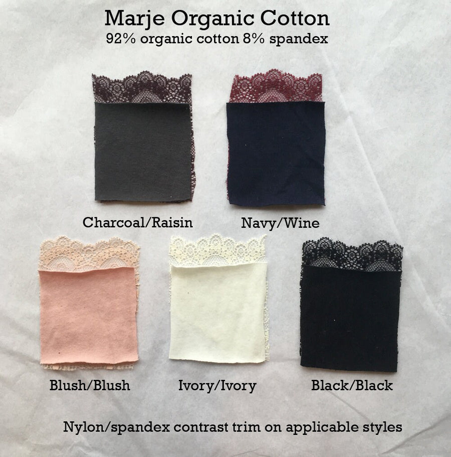 Organic Cotton Leggings with cropped hem detail