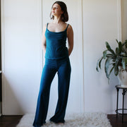 Tencel Organic Cotton Pajama Set, Size Small