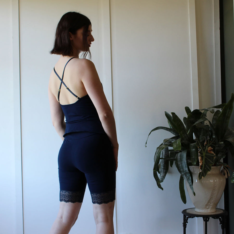 Organic Cotton Camisole with Molded Cups