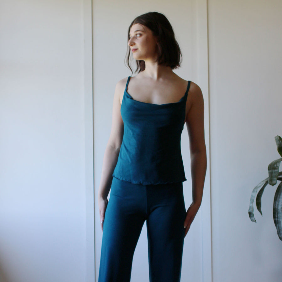 Tencel Organic Cotton Pajama Set, Size Small