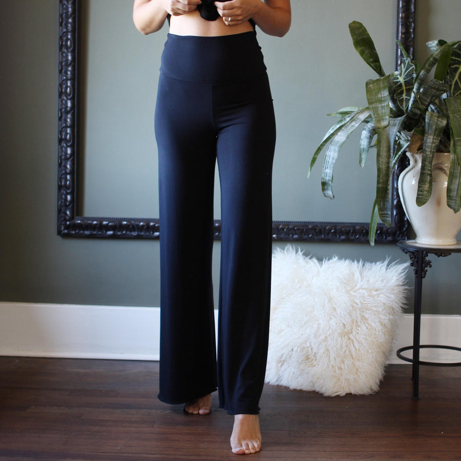 Bamboo Lounge Pants with Foldover Waistband