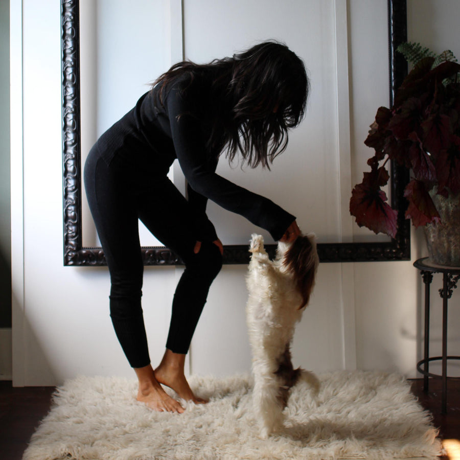 Merino wool turtleneck sweater