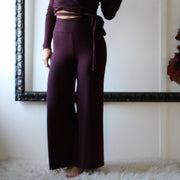 Merino Wool Palazzo Pants