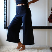 Merino Wool Pants, Gaucho Pants, Sweater Pants, Lounge Pants, Made in the USA, Made to Order