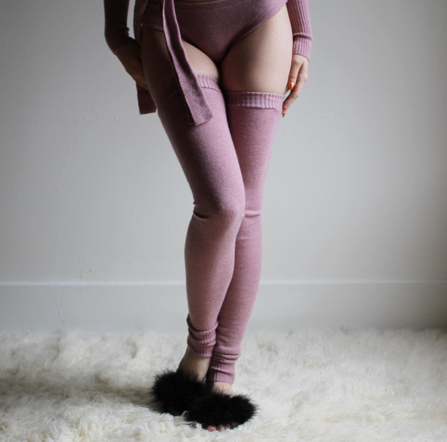 Merino Wool Over the Knee Stockings