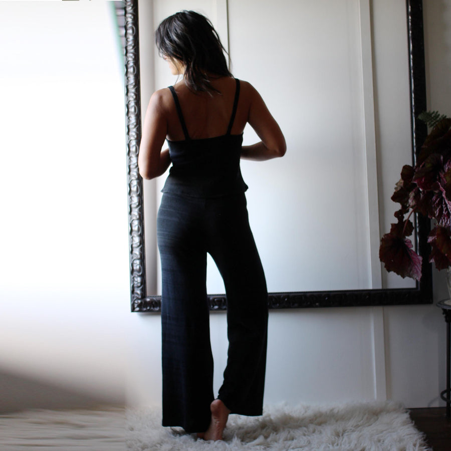 Silk Knit and Merino Wool Lingerie Set