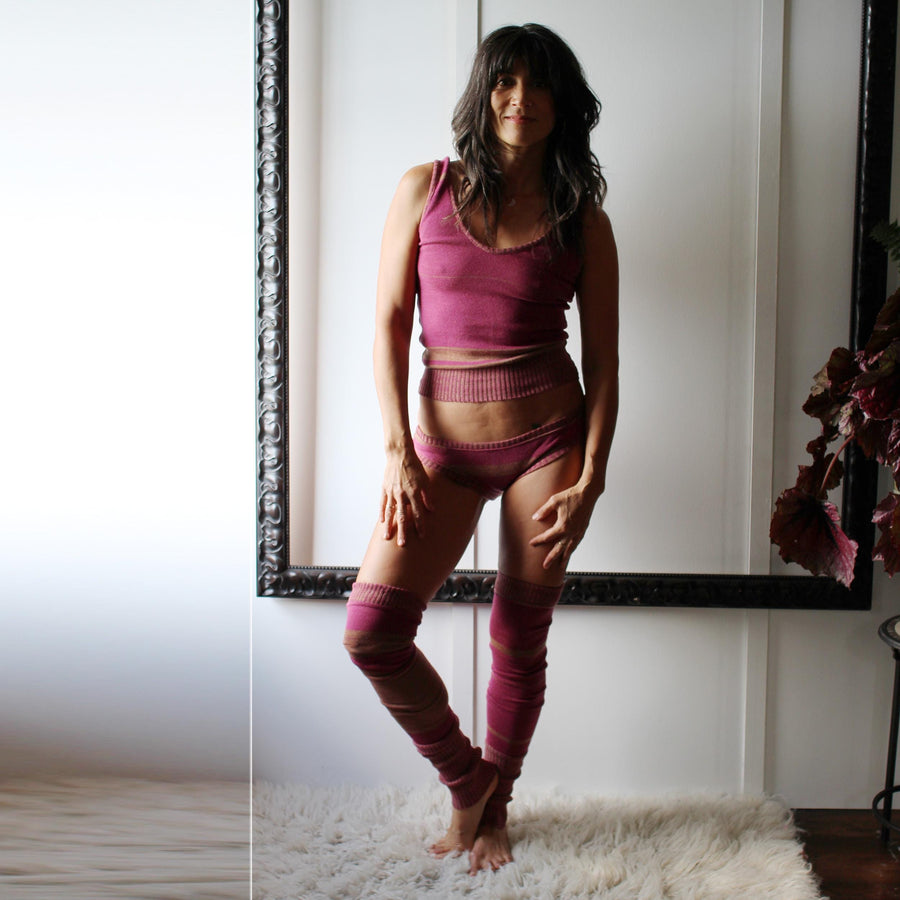 Merino Wool and Silk Stockings