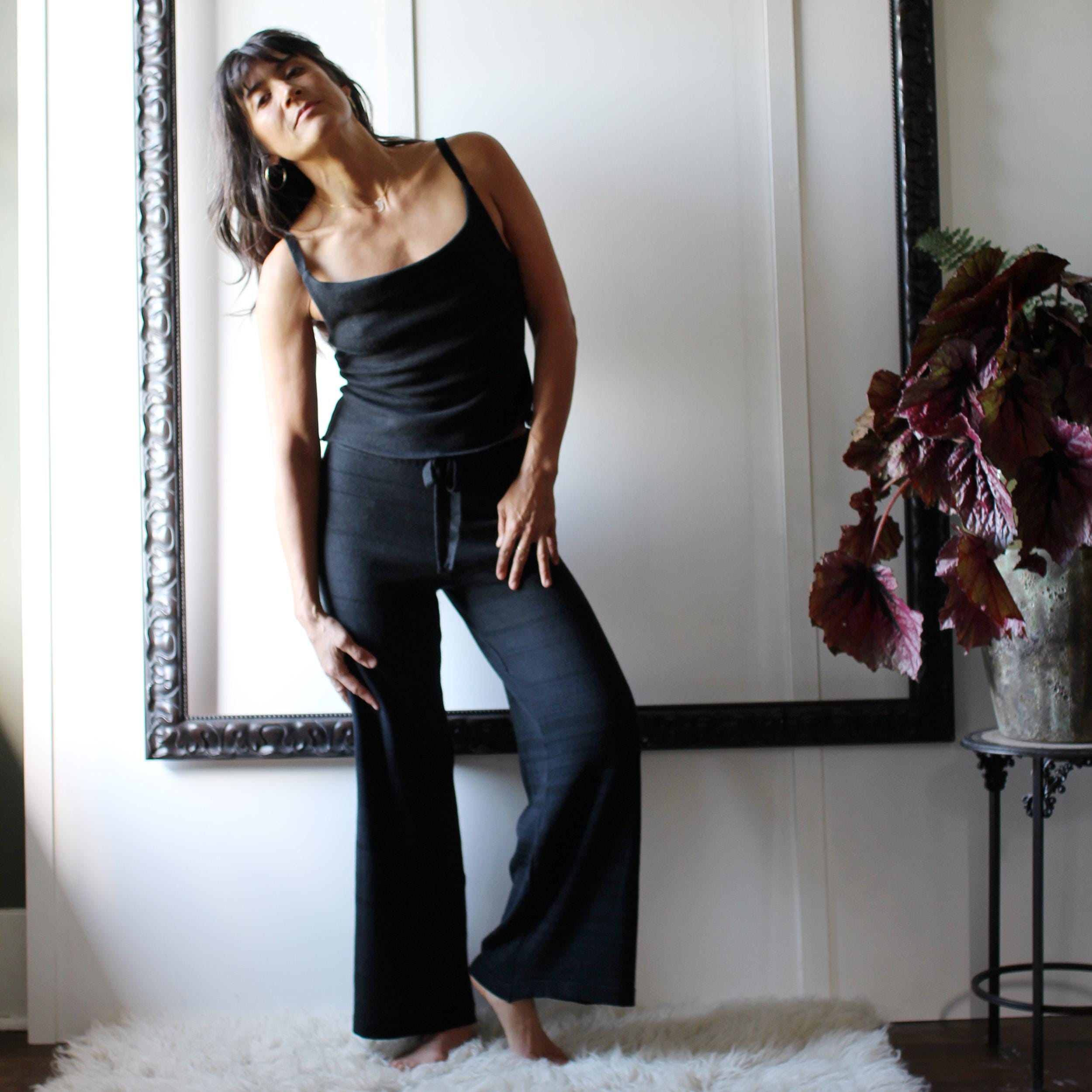 Silk and Merino Wool Pajama Loungwear Set