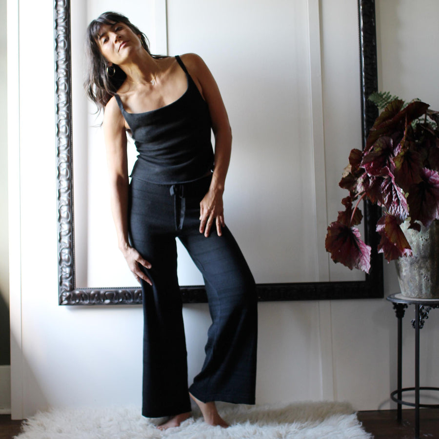 Silk and Merino Wool Pajama Loungwear Set