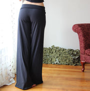 Organic Cotton Wide Leg Lounge Pants