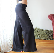 Organic Cotton Wide Leg Lounge Pants