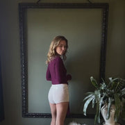 Merino Wool Shrug: Cropped Wrap Sweater, Made in USA, small and XL