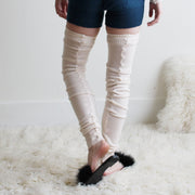 Merino Wool Over the Knee Stockings