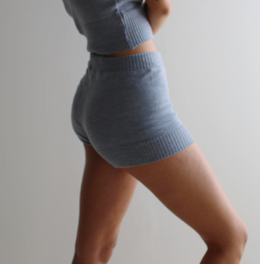 Womens Wool Sweater Shorts