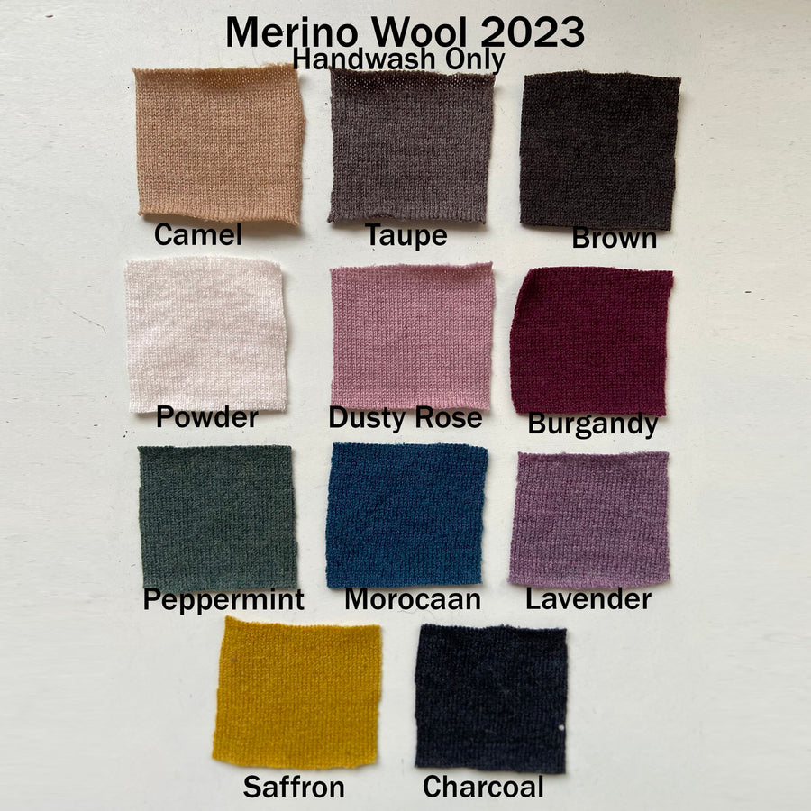 Merino Wool Sweater Shorts