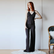 Tencel and Organic Cotton Camisole, Natural Sleepwear, Loungewear, Organic Underwear, Made to Order, Made in the USA