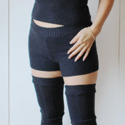 Womens Wool Sweater Shorts